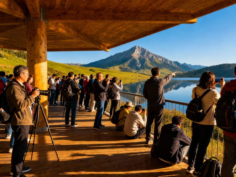 What to Do When a Scenic Area is Full of People? Use AI to Remove Crowds with One Click