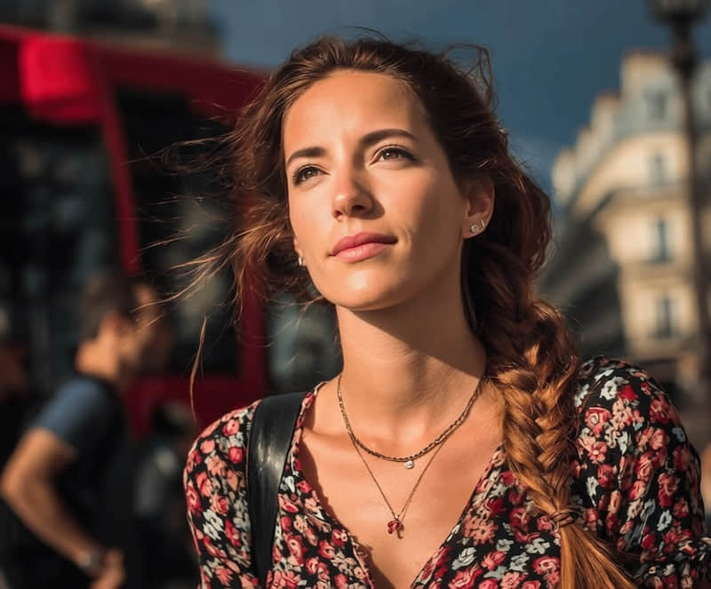 صورة شخصية بعد تنظيف وهج النظارات