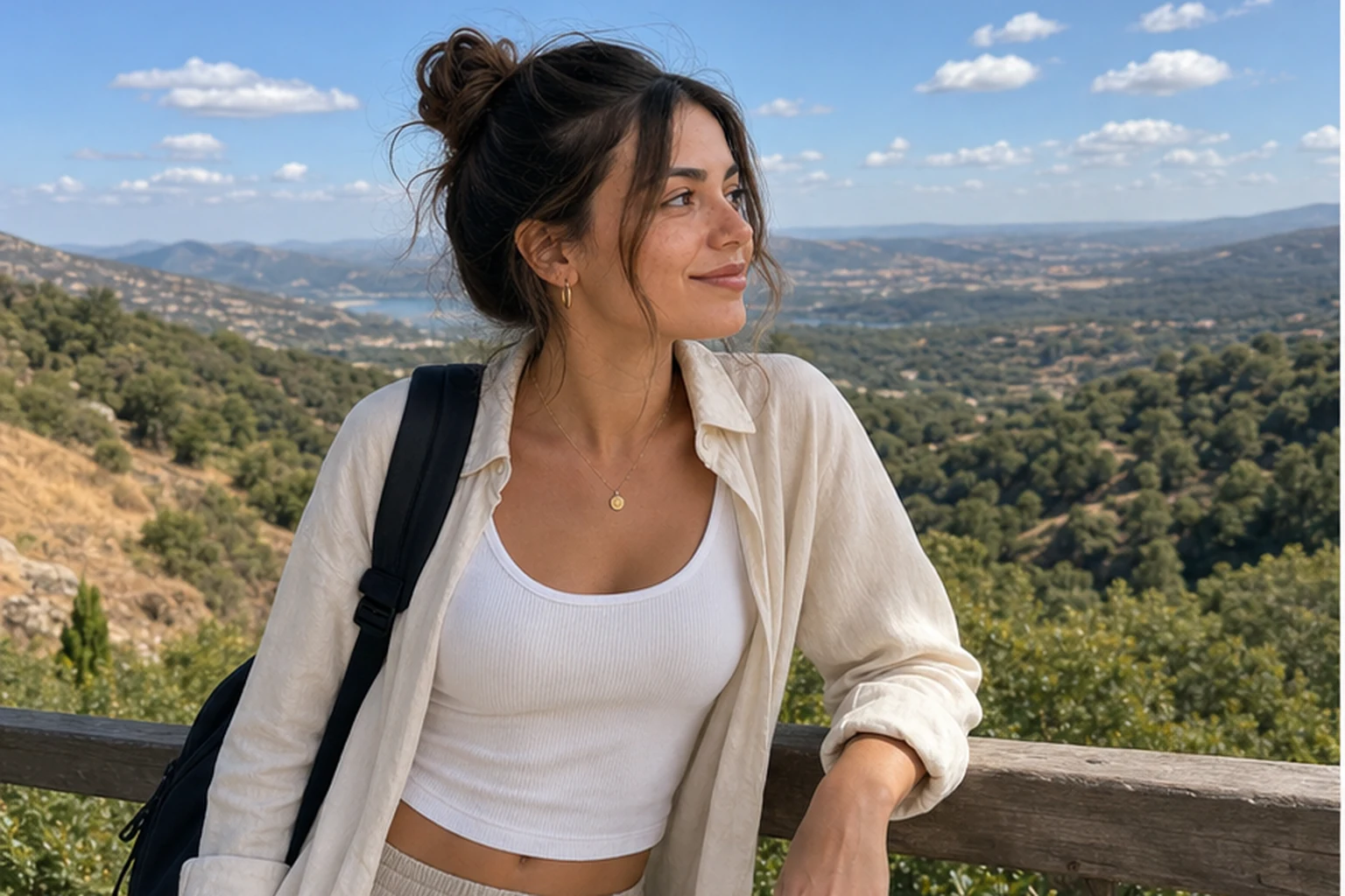 Foto di viaggio prima dell'effetto pagina di diario