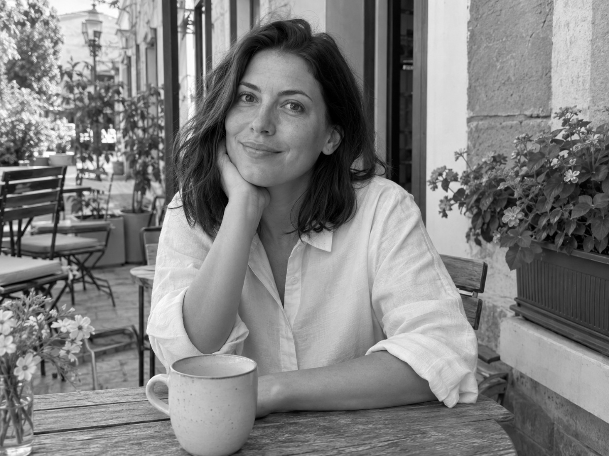 Result: A street portrait with fewer color distractions