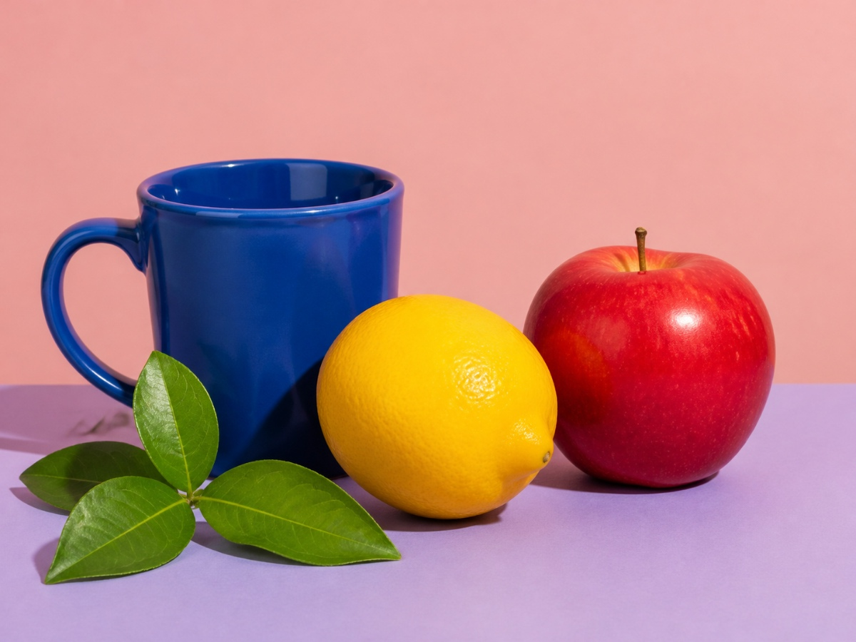 Result: Reverse a still-life composition
