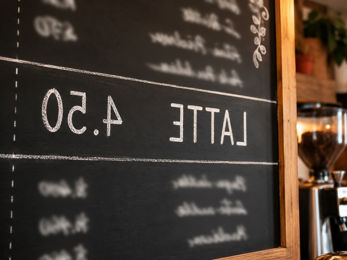 Original: Make a mirrored sign readable