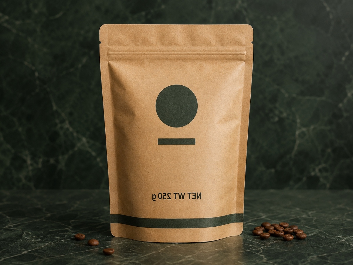 Original: Correct reversed product lettering