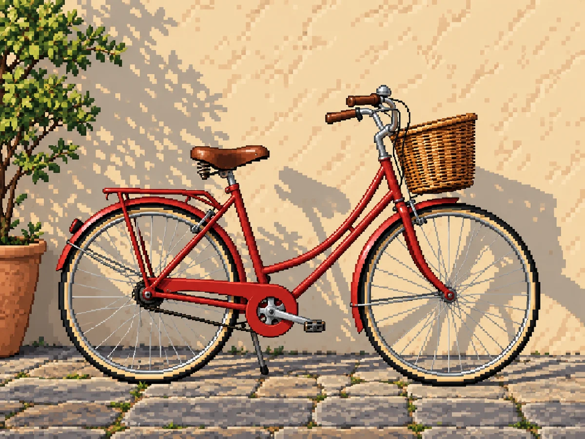 Simplify a familiar object: Upload a photo and generate the pixel-art version. Compare the result, then continue editing in the same workspace.
