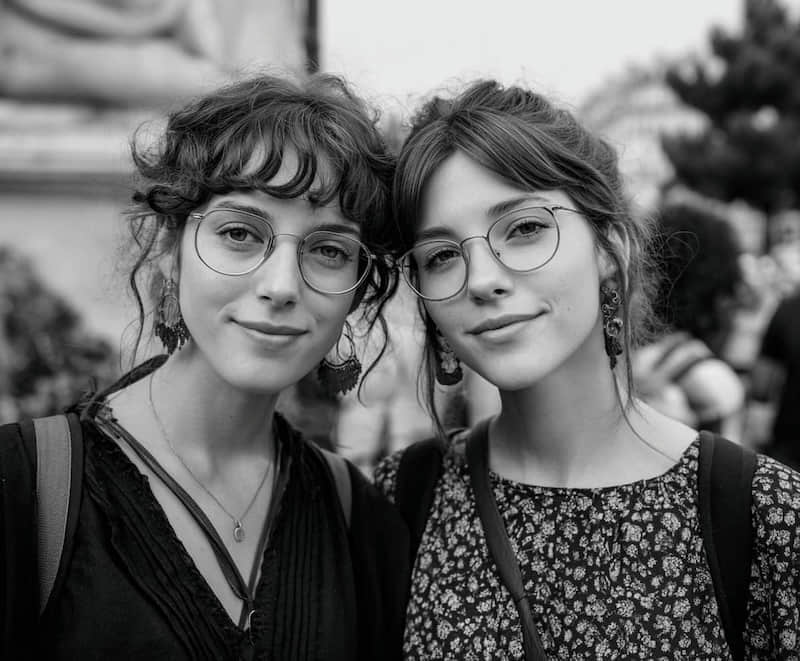 Second portrait before glasses removal