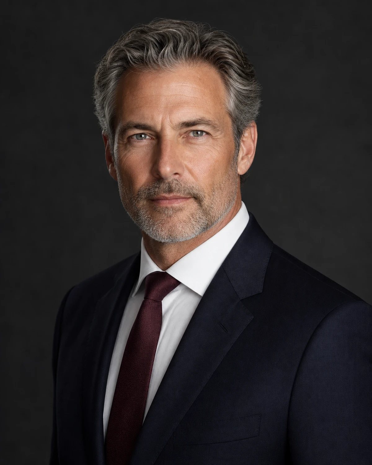 Portrait de dirigeant avec une lumière de studio soignée